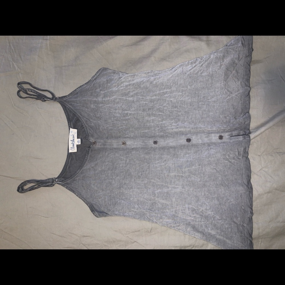 basic gray soft tank